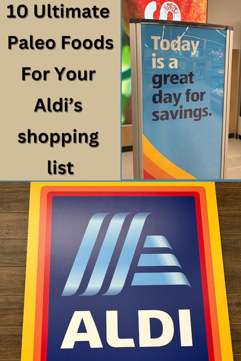 Find 10 Ultimate Paleo Foods to add to your Aldi's shopping list; along with a printable Aldi's Paleo shopping list! Aldi Paleo Shopping List, Aldi Shopping List, Paleo Shopping List, Autoimmune Protocol Diet, Paleo Foods, Wellness Shots, Freeze Dried Fruit, Organic Butter, Paleo Lifestyle