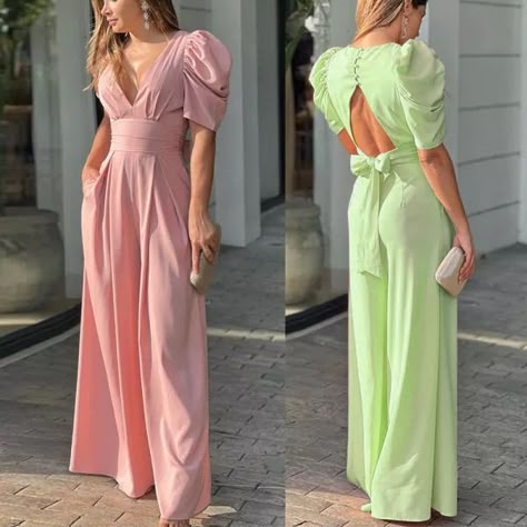 wholesale jumpsuits Wide Leg Romper, Jumpsuit Chic, Jumpsuit Summer, Sleeves Clothing, Long Jumpsuits, Sleeveless Jumpsuits, Look Fashion, Jumpsuits For Women, Summer Women