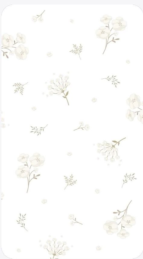 White Aesthetic Photos, White Floral Background, White Floral Wallpaper, White Aesthetic Wallpaper, White Flower Background, Flower Room Decor, Blue Flower Wallpaper, Phone Wallpaper Boho, Baby Animal Drawings