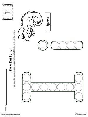 Letter I Do-A-Dot Worksheet Worksheet.The Letter I Do-A-Dot Worksheet is perfect for a hands-on activity to practice recognizing the letters of the alphabet and differentiating between uppercase and lowercase letters. Letter I Dot Page, Letter I Dot Painting, Letter I Words, Alphabet Letter Hunt, Letter I Activities, Letter I Crafts, Letter I Worksheet, Preschool Letter Crafts, Dot Letters