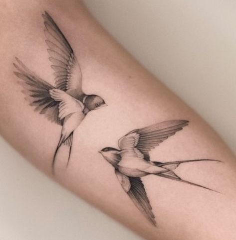 Sparrow Tattoo Meaning, Sparrow Tattoo Design, Sparrow Tattoo, Bird Tattoo, Birds Tattoo, Tattoos With Meaning, Tattoo Design, Tattoo Designs, Tattoos