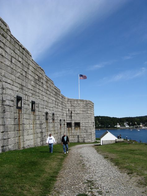 Fort Knox. Prospect, Maine Fort Knox Maine, Bucksport Maine, Mackinaw Island Michigan, Maine Bucket List, Things To Do In Belfast, Summer In Maine, Belfast City Centre, All Roads Lead Home, Mackinaw Island