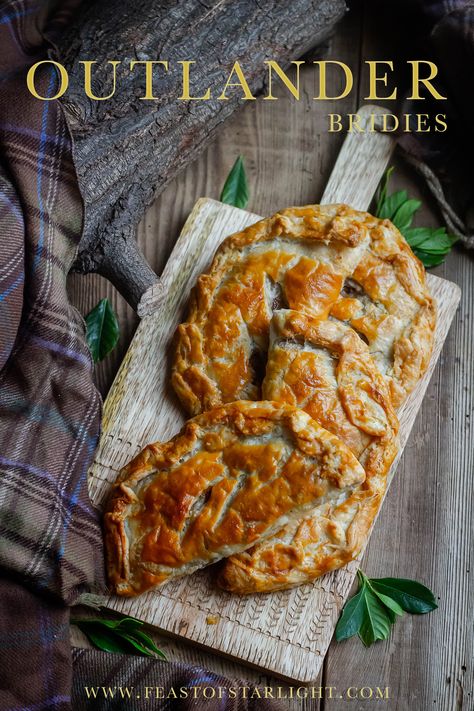 Bridies Recipe, Outlander Recipes, Feast Of Starlight, Scottish Dishes, Medieval Recipes, Drums Of Autumn, Scottish Recipes, Meat Pie, Irish Recipes