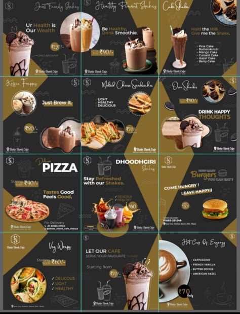 Spice Instagram Feed, Instagram Grid Layout Ideas Restaurant, Food Instagram Feed Layout, Cafe Instagram Feed, Restaurant Promotion Poster, Restaurant Instagram Feed, Food Instagram Feed, Pizza Menu Design, Ig Design