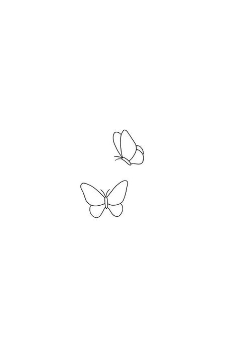 Tiny Tattoos Butterfly, Small One Line Tattoos, Mini Butterfly Tattoo, Small Tattoo Butterfly, Little Butterfly Tattoo, Create Tattoo, Available Appointments, Cute Simple Tattoos, Zestaw Ikon