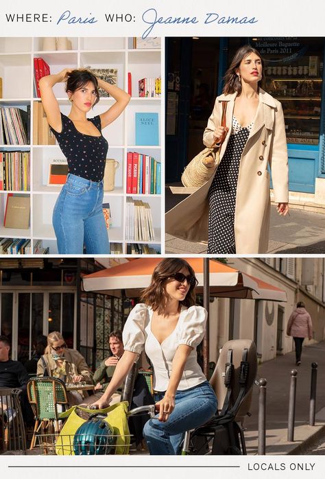 Jeanne Damas's Guide to Paris: 13 Must-Visit Spots | Who What Wear Jeane Damas, Jean Damas, Damas Style, Jeanne Damas Style, Parisian Aesthetic, 2025 Style, Parisian Women, Fantasy Style, Jeanne Damas