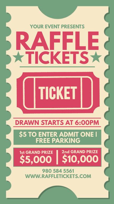 Raffle Ticket Flyer Ideas, Ticket Sale Poster, Raffle Poster Ideas, Raffle Ticket Template Printable, Raffle Promo, Raffle Ticket Template Free, Raffle Flyer, Holiday Raffle, Ticket Drawing