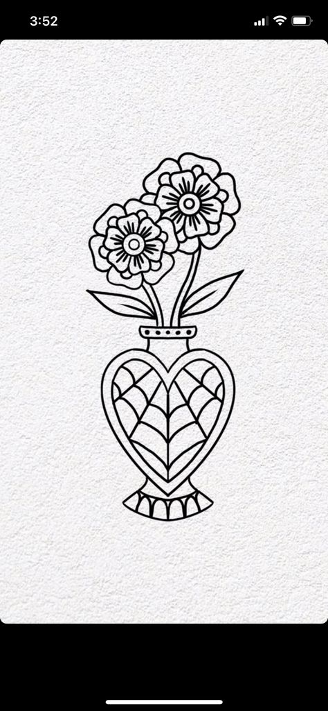 Linework Drawing Simple, Traditional Tattoo Flash Stencil, Traditional Tattoos Outlines, Simplistic Traditional Tattoo, Basic Line Work Tattoo, Simple Apprentice Tattoos, Traditional Tattoos Linework, Thick Line Traditional Tattoo, Tattoo Flash For Beginners