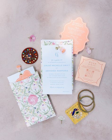 Infinite Events | Newport Wedding Planner | It all starts with your wedding suite 💌 For Chloe + Abhishek, their colorful wedding needed needed an invitation suite to match.… | Instagram Newport Wedding, Rental Decorating, Wedding Suite, Colorful Wedding, Wedding Stationary, Plan Design, Invitation Suite, Rehearsal Dinners, Wedding Suits