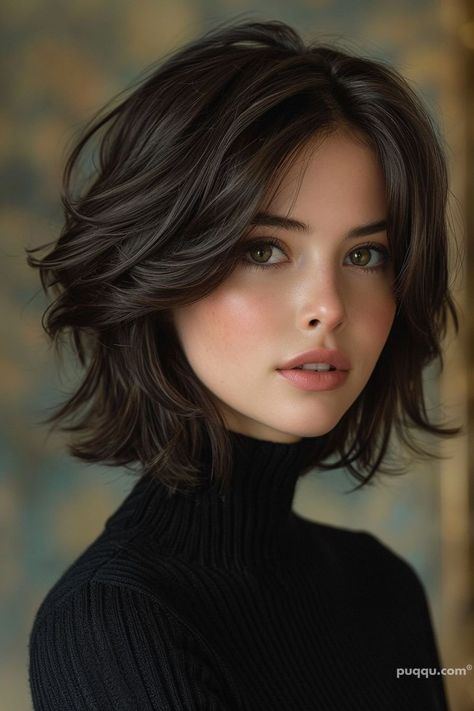 2024 Haircuts Short, Short Hair For Short Necks, Color Hair Ideas For Short Hair, Boycut Hairstyle Woman, Haïr Cut Short Hair, Haircuts For Short Hair For Women, Short Hair Trends 2024, Boycut For Women, Short Brown Haircut