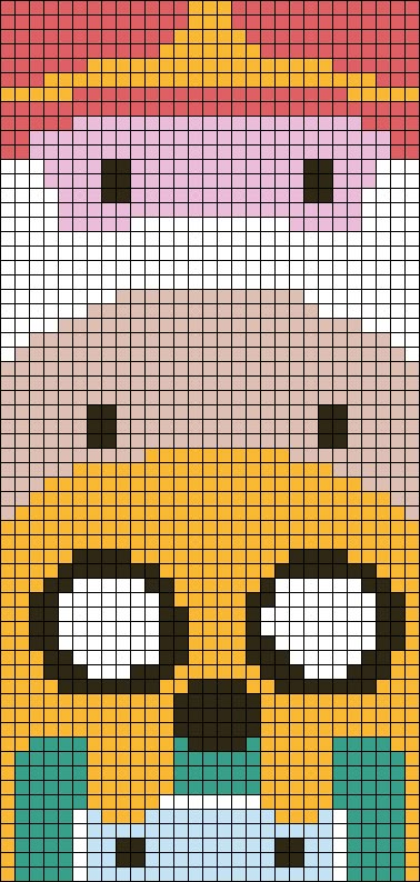 Adventure Time Perler Bead Pattern Steven Universe Cross Stitch Pattern, Adventure Time Crochet Pattern, Sonic Blanket, Adventure Time Crochet, Friendship Bracelets Ideas, Graph Crochet, Pixel Art Grid, Pixel Crochet, Bracelets Ideas