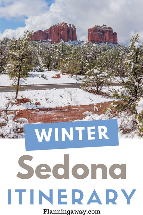 Are you looking to visit Sedona in the Winter? Wondering if winter in Sedona is worth visiting?   You are in the right spot! We went to Sedona during the winter and loved it!   Although not all of the winter Sedona AZ tours are available, a Sedona Arizona winter vacation is well worth your time!   There are so many fun things to do in Sedona in the Winter We provide a Sedona Winter guide that will include some of the best places to stay and the best attractions in Sedona in Winter. Winter In Sedona, Sedona Arizona In January, Sedona In December, Sedona Arizona Winter, Sedona In January, Winter In Arizona, Sedona In February, Things To Do In Sedona Arizona, Sedona In March