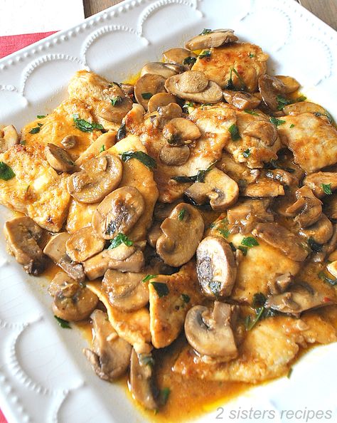 6 Easy Weeknight Chicken Cutlet Dinners are budget-friendly, incredibly easy to make, and mouthwateringly delicious!  So when it comes to making dinners under 30 minutes or less, let these chicken cutlet recipes inspire you! Chicken Rollatini, Easy Weeknight Chicken, Marsala Mushrooms, Healthy Hearty Meals, Chicken Smothered, Weeknight Chicken, Chicken Cutlet Recipes, Turkey Cutlets, Chicken Cutlet