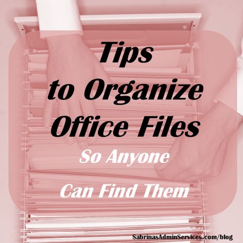 Tips to Organize Office Files Small Office Organization At Work, Office Filing System, Small Office Organization, Organize Office, Diy Office Organization, Office Organization Tips, Small Business Office, Office Organization Business, Business Desk