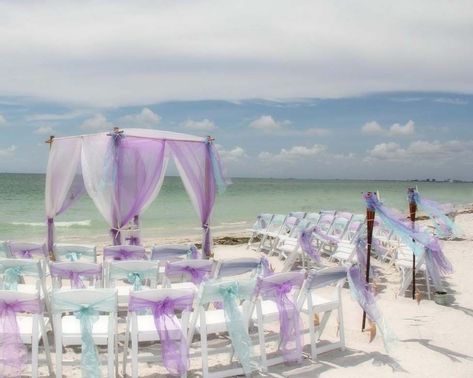 Beach Wedding Purple, Wedding Venues Virginia, Beach Bridesmaids Gifts, Beach Bridesmaid, Beach Bridesmaids, Beach Wedding Decorations Reception, Beach Wedding Centerpieces, Purple Beach, Aqua Beach