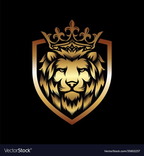 Lion King Logo, Logo Lion, Lion Sketch, Royal Logo, Lion Logo, Lion Pictures, Lion Design, Crown Logo, Logo Design Art