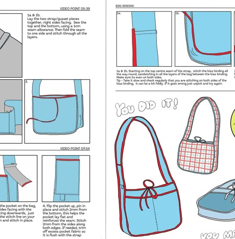 New SeWiNG PaTTeRN*!*!*! Why not try learning to sew and make your own Donny bag! PDF pattern available on the website NoW! 🌀🌀🌀🌀🌀 easy to follow illustrated instructions and video tutorial 🙂‍↔️ Free Pdf Purse Sewing Patterns, Free Pdf Bag Sewing Patterns, Sewn Bags Pattern, How To Sew Bag, Easy Bag Sewing Pattern, Sewing Projects Bag, Bag Patterns To Sew Free, Satchel Sewing Pattern, Sewing Bags Patterns Free