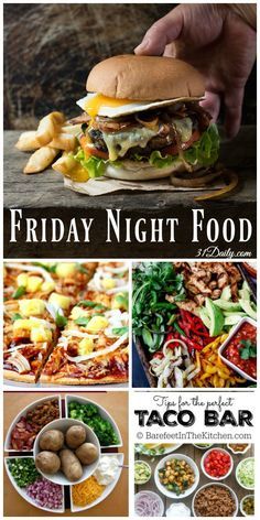 Friday Night Food Ideas for Quick & Easy Meals | 31Daily.com Low Carb Friday Night Dinner Ideas, Game Night Food Ideas Easy Dinners, Fun Friday Night Dinner Ideas, Friday Night Foods, Easy Friday Night Dinner Ideas, Easy Friday Night Dinner, Game Night Food, Movie Night Dinner, Movie Night Food