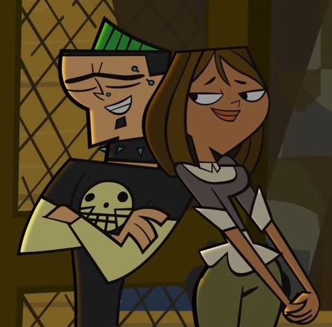 Total Drama Island Duncan, Duncan And Courtney, Duncan Total Drama, Drama Memes, Drama Total, Cartoon Profile Pictures, Total Drama Island, Total Drama, Cartoon Profile Pics