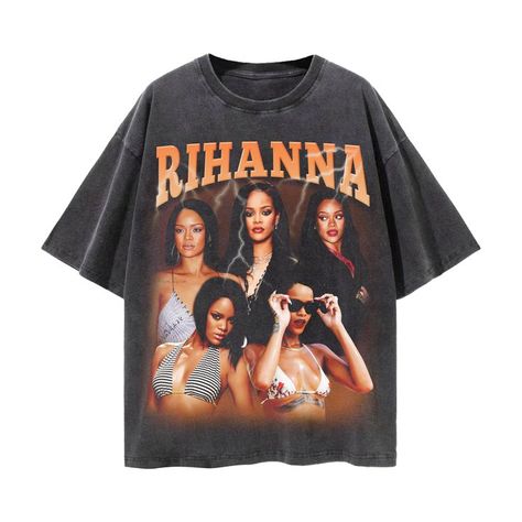 #Rihanna #Badgalriri #Bootlegtee #Bootlegdesign #Raptee #Vintagetee #Streetwear #Tshirtdesign Vintage Graphic Tees Outfits, Bootleg Design, Sportswear Outfits, Graphic Tee Outfits, Artist Outfit, Celebrity Design, Oversize Women, Fashion Suits For Men, Graphic Tees Vintage