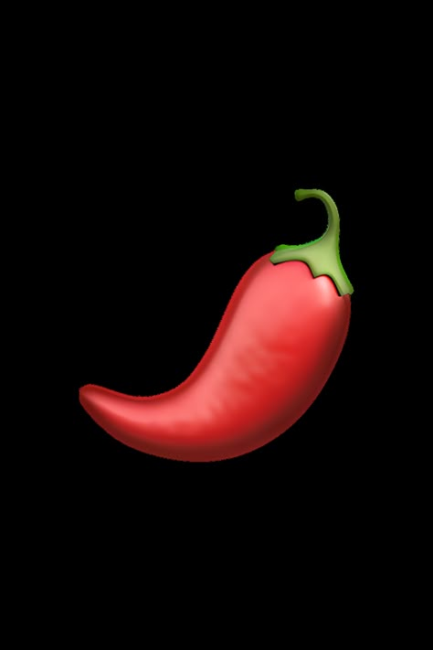 Chili Pepper Aesthetic, Hot Emoji, Red Emoji, Emoji Tattoo, Apple Emojis, Red Vegetables, Ios Emoji, Icon Emoji, Emoji Wallpaper Iphone