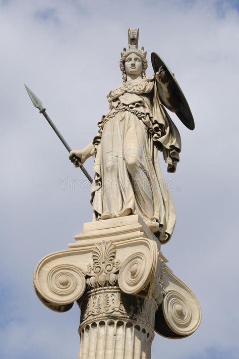 Athena Statue, Athena Aesthetic, Robert Baratheon, Athena Greek Goddess, The Targaryens, Greek Aesthetic, The Iron Throne, Roman Statue, Goddess Athena