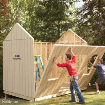 Cheap Storage Sheds, Garden Shed Diy, Shed Diy, Backyard Structures, Diy Storage Shed, Build A Shed, Cheap Storage, Storage Shed Plans, Backyard Sheds