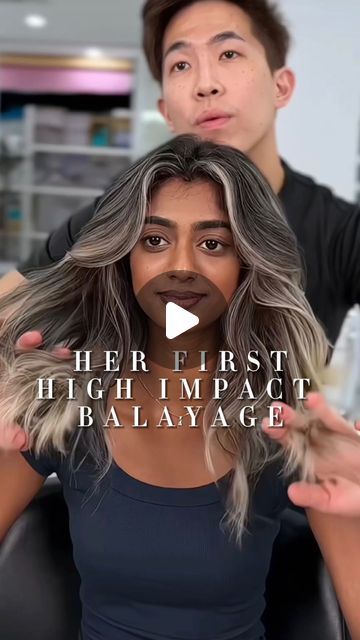 Samuel Ng on Instagram: "High Impact | Beige Blonde Balayage 

Elegance and Class. Nuff Said 

#hairtransformation #hairmakeover #hairbysamrestyle #nekderx #nekderxacademy #tiktokmalaysia #asianhair #dimensionalhair #balayage #petalingjaya #damansaraperdana" High Impact Balayage, High Impact Blonde, Beige Bronde Haircolor Ideas, Ashy Blonde Balayage On Dark Hair, Beige Balayage On Dark Hair, Lived In Blonde Balayage Dark Roots, Champagne Blonde Balayage, Hairstyles Braids Easy, Balayage Beige