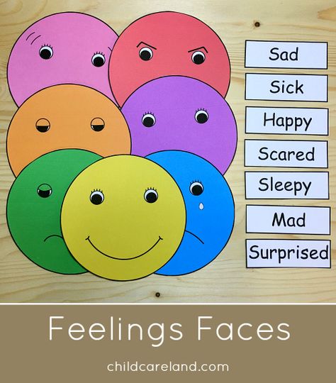 Many of you have requested my feelings faces that I use at group time ... they are now available on my site. Feelings Preschool, Feelings Faces, Teaching Emotions, Emotions Preschool, Feelings Activities, Emotions Activities, Social Emotional Activities, Tot School, Preschool Themes