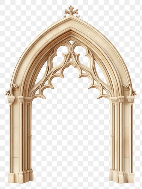 Rentry Recourses, Gate Arch, Gothic Architecture Drawing, Architecture White, Shape Png, Collage Creator, Gothic Arch, Arch Architecture, Png Elements