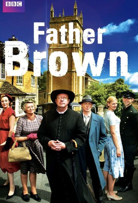 V Drama, British Tv Mysteries, Father Brown, Tv Detectives, Mystery Show, British Movies, Detective Shows, Mark Williams, British Tv Series