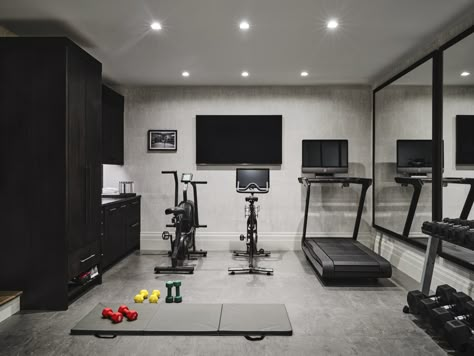 Rooms For Use — Nicole Hogarty Designs Small Home Gym Design, Workout Room Flooring, Garage Home Gym, Small Home Gyms, Gym Space, Home Spa Room, Studio Gym, Dream Home Gym, Small Home Gym