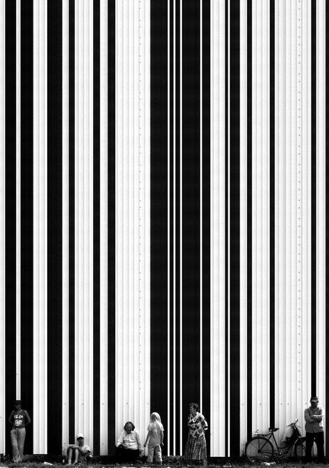 BlackWhite stripes Black And White Photograph, Vertical Lines, Black And White Stripes, Black White Photos, Bw Photo, Black N White, People Photography, Black White Photography, Light And Shadow