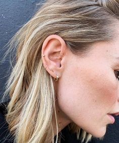 Piercings 2023, Infected Ear Piercing, Orbital Conch, Body Electric Tattoo, Constellation Piercing, Ear Pierce, Keith Thompson, Auricle Piercing, Constellation Piercings