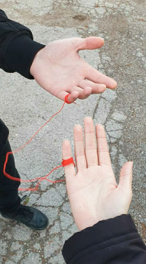 Hands, couple, red string, destined, destiny, love, relationship, holding hands, bf and gf, couple holding hands, connected, japanese legend Destined Lovers Aesthetic, Red Thread Of Fate Aesthetic Wallpaper, Red String Aesthetic, Red String Of Fate Wallpaper, Red String Of Fate Aesthetic, Red Thread Of Fate Aesthetic, Strings Aesthetic, Misfits And Magic, Fate Aesthetic