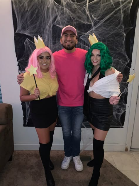 Cosmo And Wanda And Timmy Costume, Two Girls One Boy Trio Halloween Costume, Halloween Costumes 2girls 1boy, 3 People Halloween Costumes 2 Girls 1 Boy Teens, Trio Halloween Costumes 2 Girl One Boy, Halloween Costumes 2 Girls 1 Boy, Trio Halloween Costumes Two Girls One Boy Friends, Halloween Costumes For Trio 2 Girls 1 Boy, Couple And Third Wheel Costumes