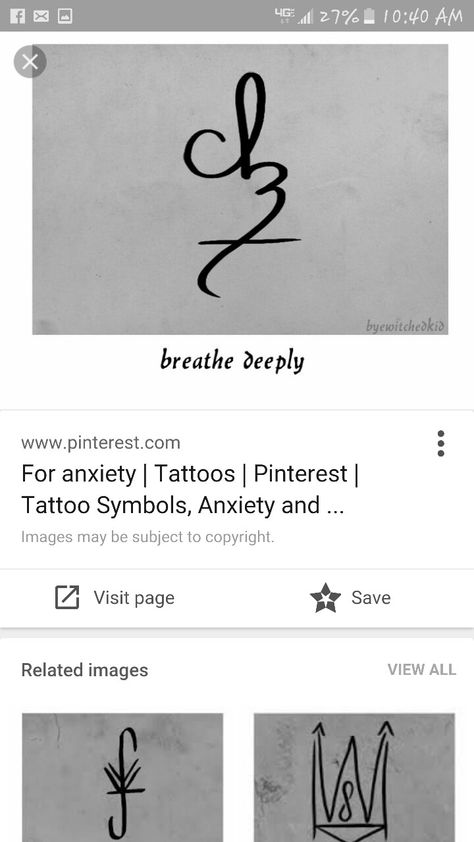 Breath tattoo More Relax Tattoo Symbol, Tattoo For Breathe, Pause And Breathe Tattoo, Deep Breath Tattoo, Deep Meaning Symbols, Breath Tattoos, Breath Tattoo, Relax Tattoo, Breathe Tattoos