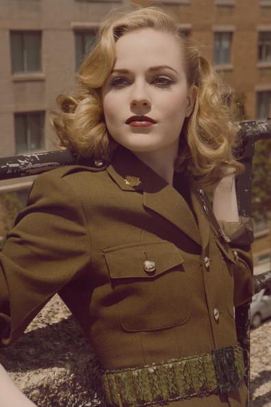 . Ww2 Women, Rachel Wood, Evan Rachel Wood, Septième Art, End Of The Line, Dieselpunk, Military Fashion, The Line, Redheads