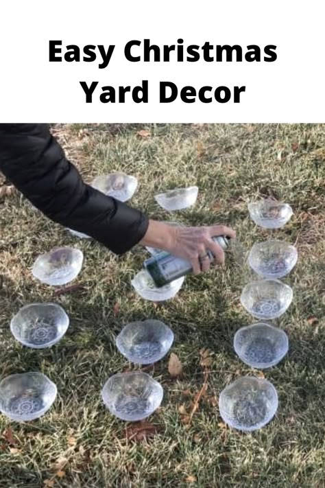 Easy Yard Decor, Dollar Tree Bathroom, Outdoor Decorations Ideas, Christmas Yard Decor, Ideas Candles, Outdoor Christmas Decorations Yard, Outside Christmas Decorations, Diy Baskets, Happy Easter Wishes