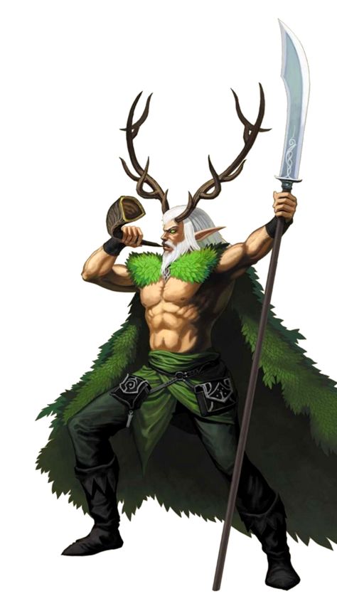 Male Fey Wild Hunt Monarch - Pathfinder PFRPG DND D&D 3.5 5E 5th ed d20 fantasy Fey Wild, Tattoo Homme, Dnd Druid, Dnd Elves, Forest Elf, Heroic Fantasy, Fantasy Races, Dungeons And Dragons Characters, Dnd Art