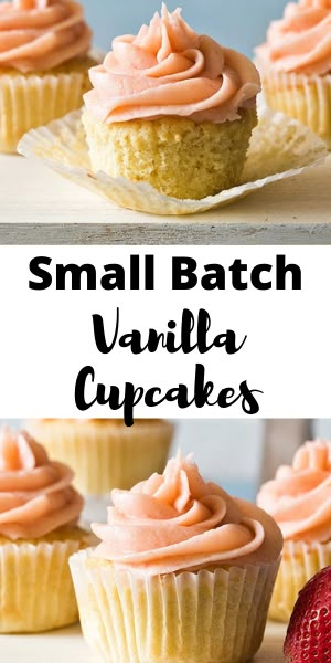 Small Batch Vanilla Cupcakes 12, Half Batch Cupcakes, 1 Dozen Cupcake Recipe, 6 Cupcakes Recipe, Small Batch White Cupcakes, Small Batch Of Cupcakes Recipes, Small Batch Cupcakes From Scratch, Soft Cupcakes Recipe, Scratch Cupcake Recipe