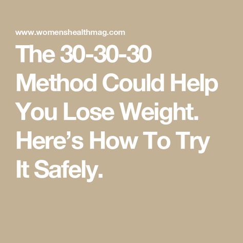 The 30-30-30 Method Could Help You Lose Weight. Here’s How To Try It Safely. Best Vegan Protein Powder, Best Vegan Protein, 30 Grams Of Protein, Low Intensity Workout, Vegan Protein Powder, Wellness Trends, Hormone Health, Fitness Experts, Beauty Foods