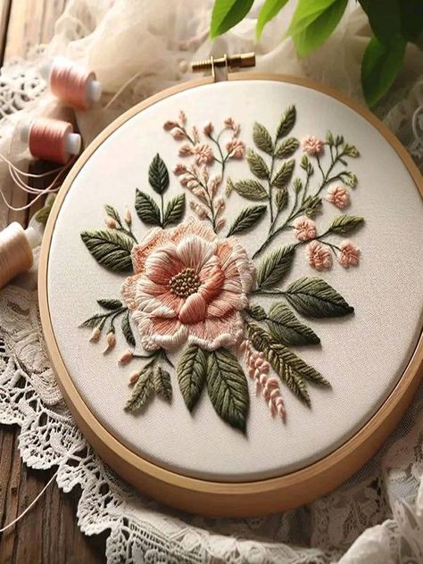 Embroydary Design, Simple Hand Embroidery, Silk Ribbon Embroidery Patterns, Basic Hand Embroidery Stitches, Simple Hand Embroidery Patterns, Diy Embroidery Designs, Hand Embroidery Patterns Flowers, Diy Embroidery Patterns, Hand Embroidery Tutorial