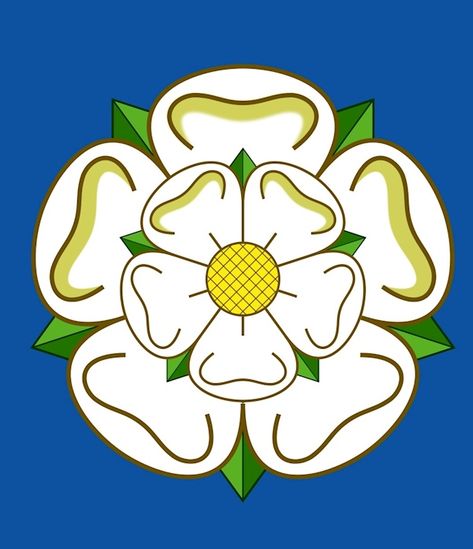 Yorkshire Flag, Royal Symbols, Yorkshire Day, County Flags, Yorkshire Rose, Family Tree Art, 1st August, Brand Colours, Cake Quilt