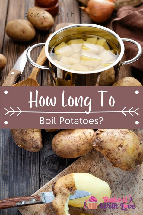 Boiled Potato Breakfast Recipes, How Long Do You Boil Potatoes, Boiling Potatoes With Skin On, How Long To Boil Potato For Potato Salad, How To Boil Potatoes For Potato Salad, Different Ways To Prepare Potatoes, How Long To Boil Potatoes, How Long To Boil Potatoes For Mashed, Boil Potatoes With Skin On