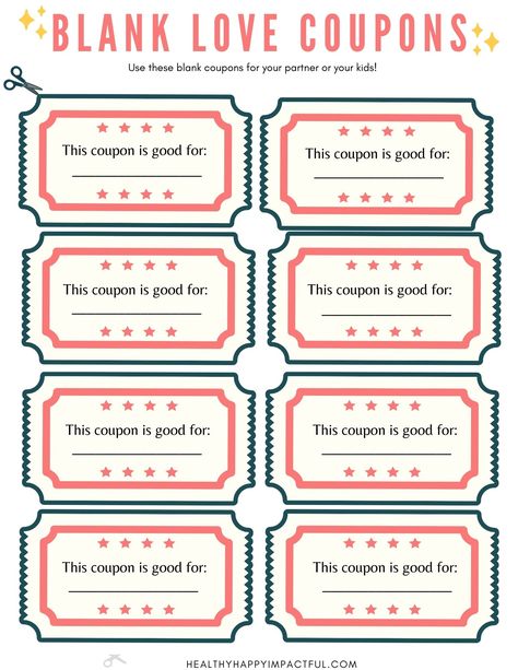 Free blank printable love coupons template Couple Coupons For Him Free Printable, Love Coupon Template Printable, Craft For Loved Ones, Free Love Coupons For Him, Cute Coupon Template, Cute Coupons For Boyfriend Ideas, Valentines Coupons For Kids, Tickets For Boyfriend Love Coupons, Boyfriend Tickets Love Coupons