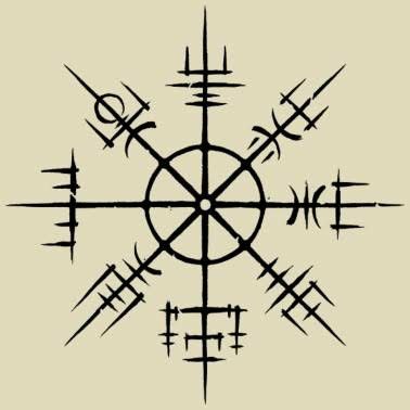 Viking Runes Tattoo Design, Nordic Compass Design, Viking Compass Tattoo Design, Half Sleeve Tattoos Wolf, Vegvisir Tattoo, Just Breathe Tattoo, Viking Compass Tattoo, Viking Rune Tattoo, Nordic Compass