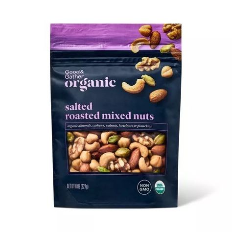 Mixed Nuts, Cashew, Hazelnut, Pistachio, Nuts, Salt, Snacks