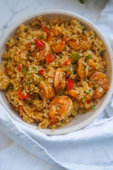 How To Make Cajun Shrimp and Rice Skillet 10 Creole Rice Recipes, Gumbo Chicken And Sausage, Shrimp And Rice Skillet, Shrimp And Rice Dishes, Cajun Dirty Rice Recipe, Seafood Rice Recipe, Cajun Shrimp And Rice, Cajun Dirty Rice, Shrimp Pasta Dishes