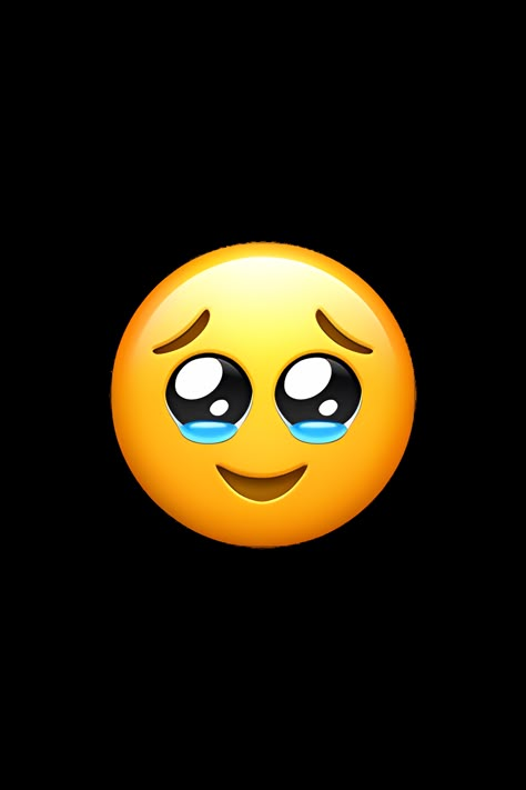 The 🥹 Face Holding Back Tears emoji depicts a yellow face with closed eyes, a downturned mouth, and a single tear drop on one cheek. The face also has a crumpled or wrinkled forehead, indicating that the person is trying to hold back their tears. The emoji is often used to express sadness, disappointment, or a feeling of being overwhelmed. Emoji Cute Face, Yellow Person, Feeling Emoji, Face Holding, Pretty Emojis, Ios Emojis, Phone Emoji Png, I Phone Emojis, Holding Back Tears Emoji